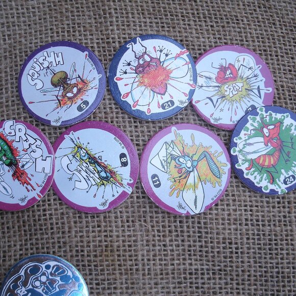 Vintage Pog Collection in Plastic Storage Tube - Picture 9 of 16